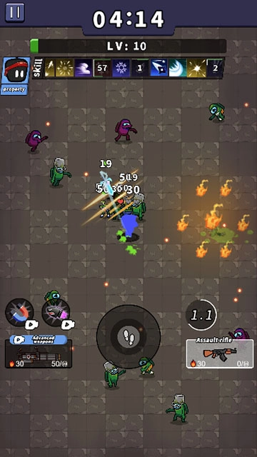 hero survival battle